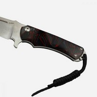 photo BERKEL Outdoor knife - Kirinite lava clear blade gold logo 2